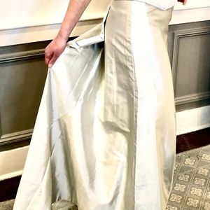 Carmen Marc Valvo Signature Floor Length Skirt
